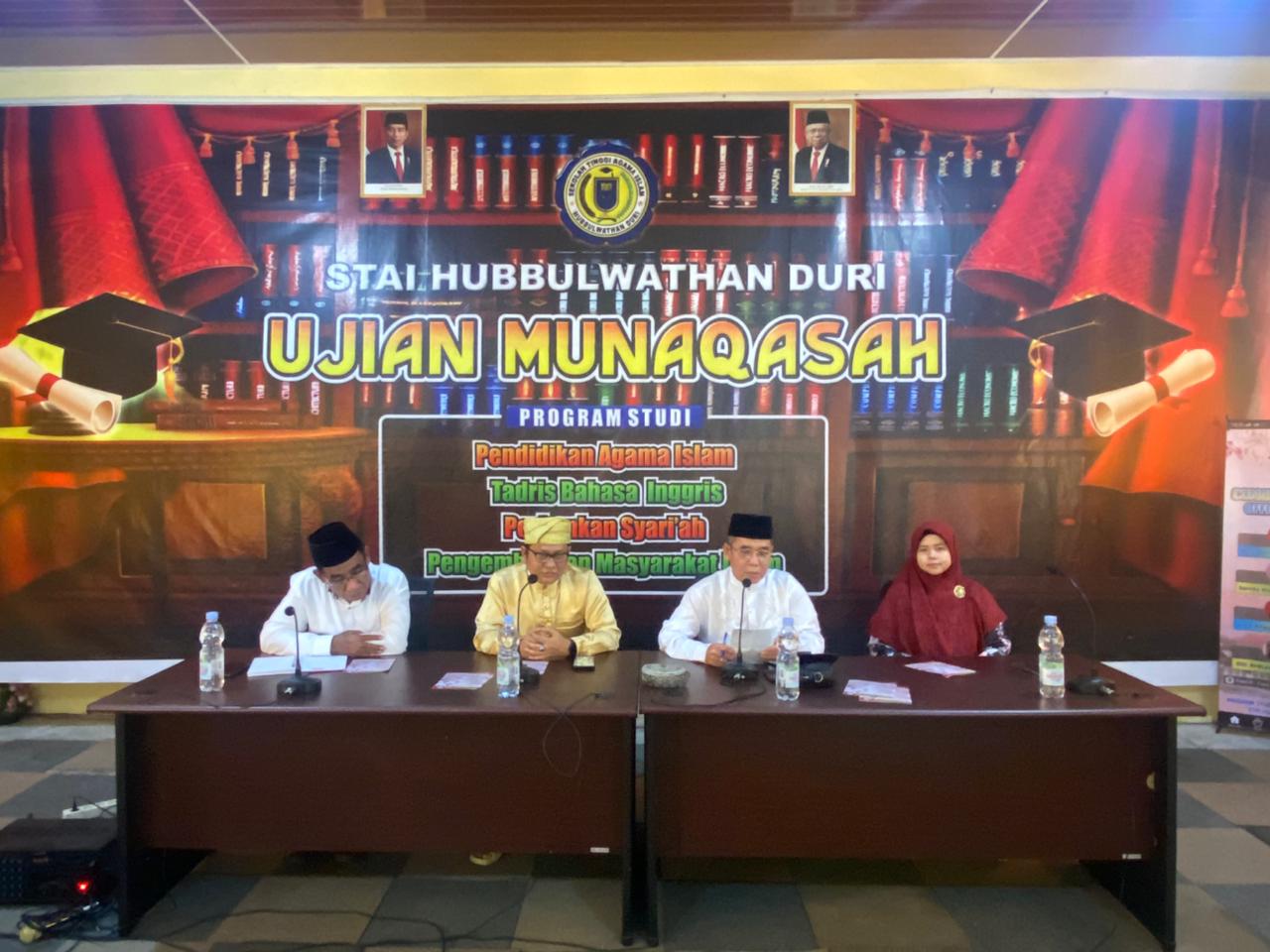 PASCA SARJANA UIN SUSKA RIAU SOSIALISASI PROGRAM S2 DAN S3 DI STAI HUBBULWATHAN DURI