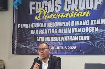 STAI Hubbulwathan Duri Bentuk Kelompok Keilmuan untuk Menuju Guru Besar