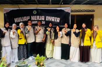 Mahasiswa STAI Hubbulwathan Duri Melaksanakan Kukerta Nasional berkolaborasi dengan Mahasiswa UIN Syech Djambek Bukittinggi